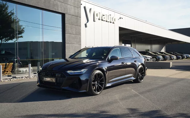 AUDI RS 6 Performance 630 pk Lichte vracht Mogelijk Panoramadak Head-Up B&O Standverwarming alcantara Trekhaak enz..