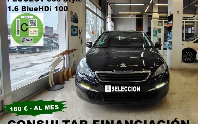 PEUGEOT 308 308 1.6e-HDI Business Line - 7900€ en Utiel