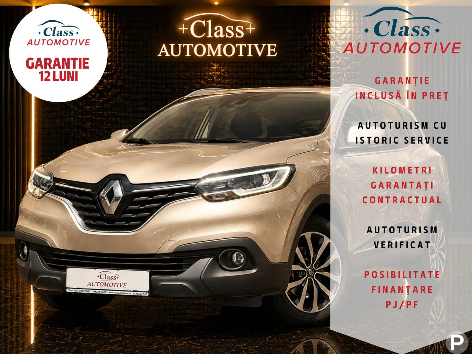 Renault Kadjar 1.2 - AUTOMAT EDC - 130 CP - 2018