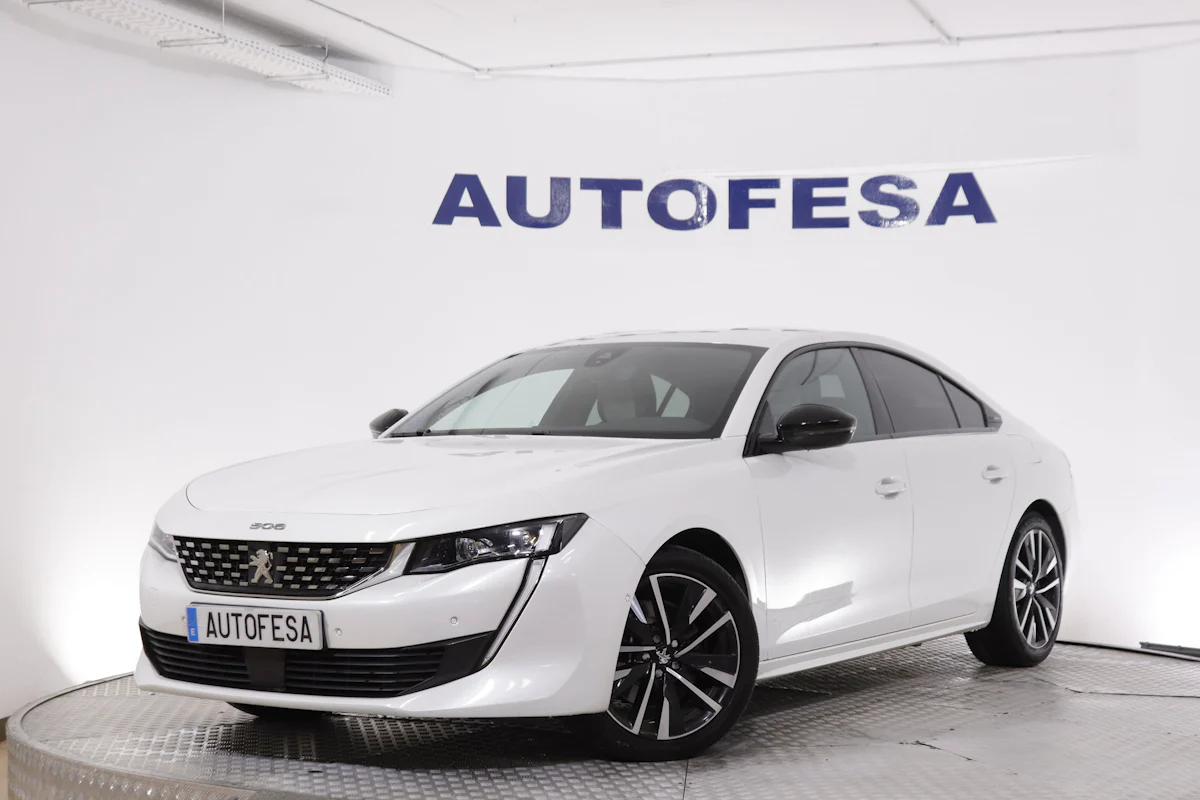 Peugeot 508 GT 1.6 Hibrido Enchufable Auto 180cv 5P # NAVY,FAROS LED,PARKTRONIC,CAMARA TRASERA