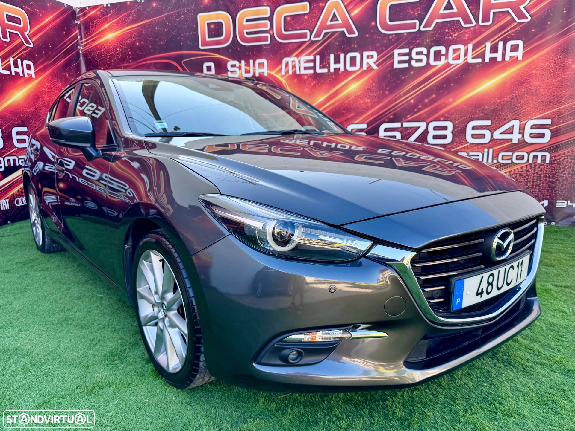 Mazda 3 Hatchback 1.5 Sky-D Excellence Pack Leather White Navi
