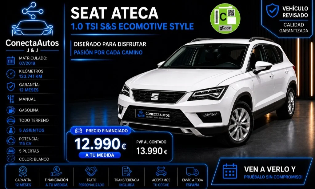 SEAT Ateca Ateca 1.0 TSI S&S Ecomotive Style