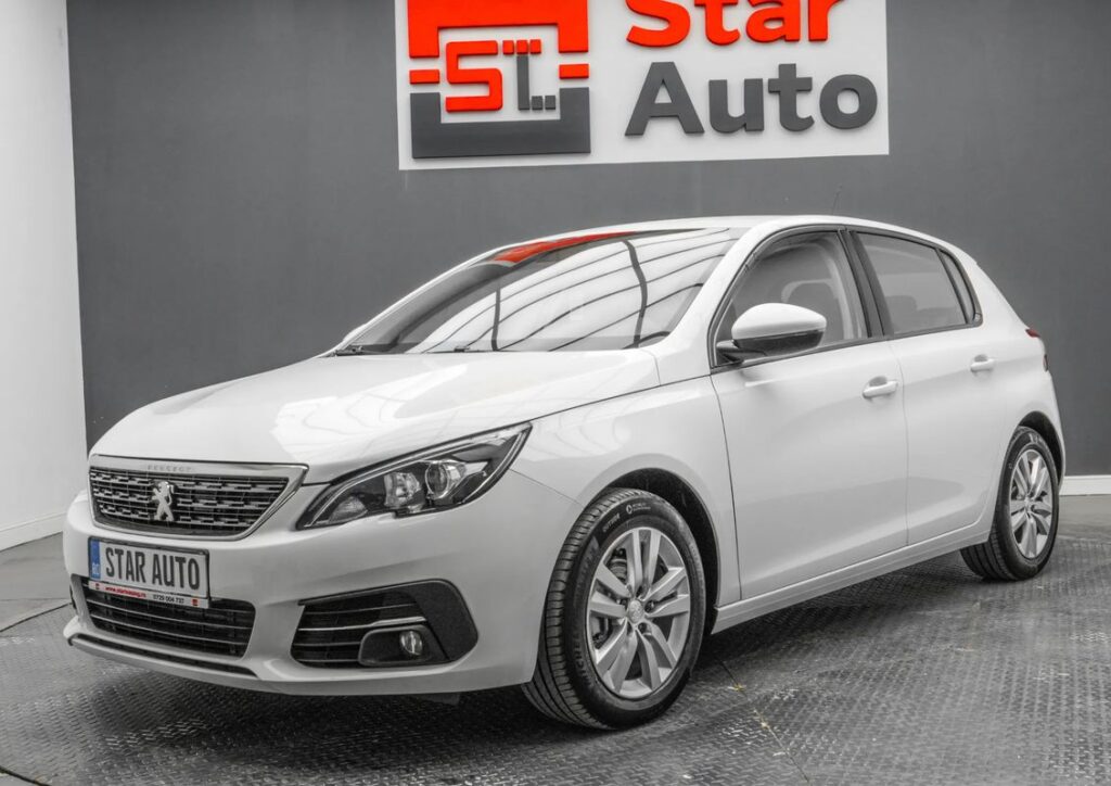 Peugeot 308, 2021, 130 CP, 130.000 KM, Manuala