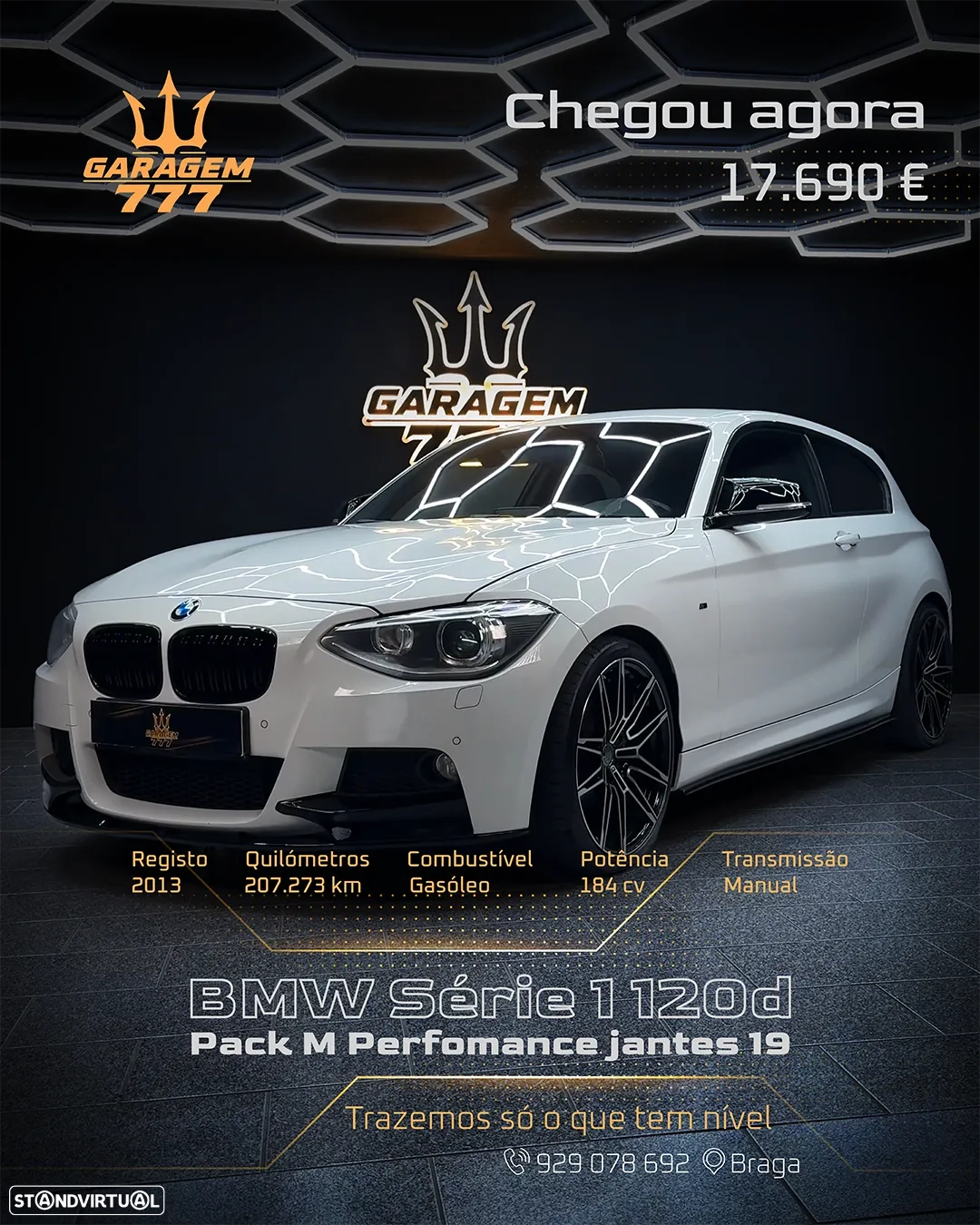 BMW 120 d Pack M