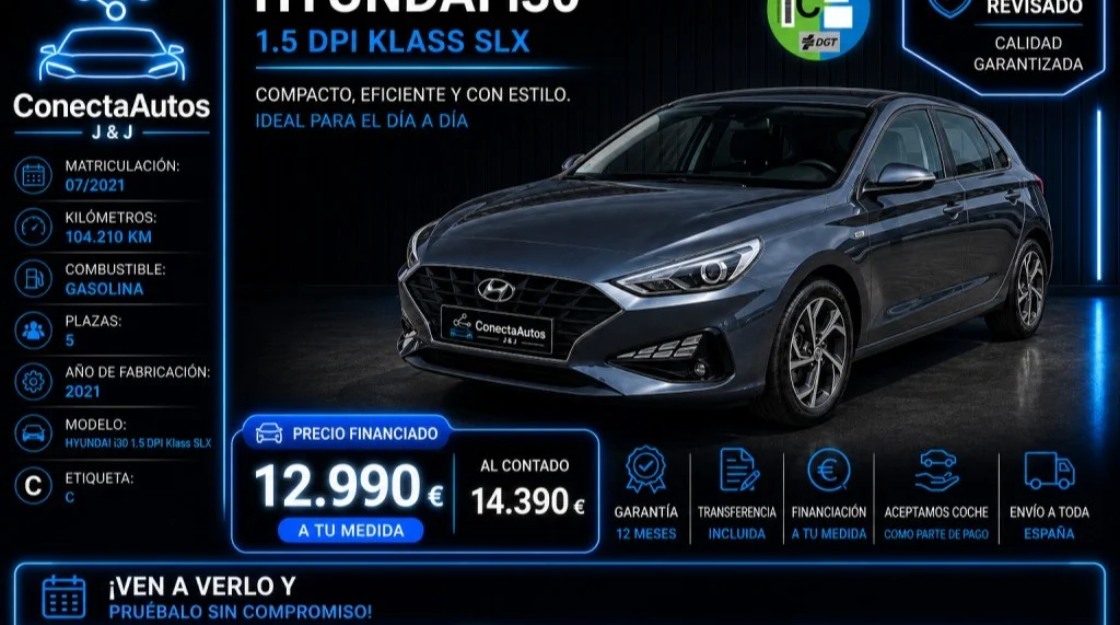 HYUNDAI i30 i30 1.5 DPI Klass SLX 110