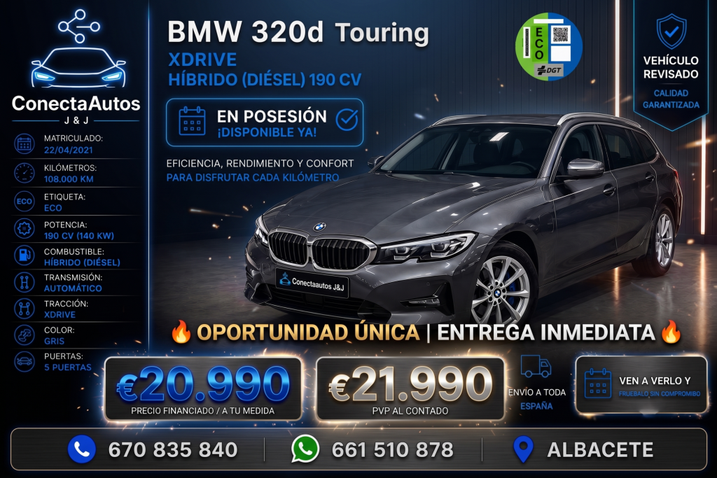 BMW Serie 3 320dA xDrive Touring