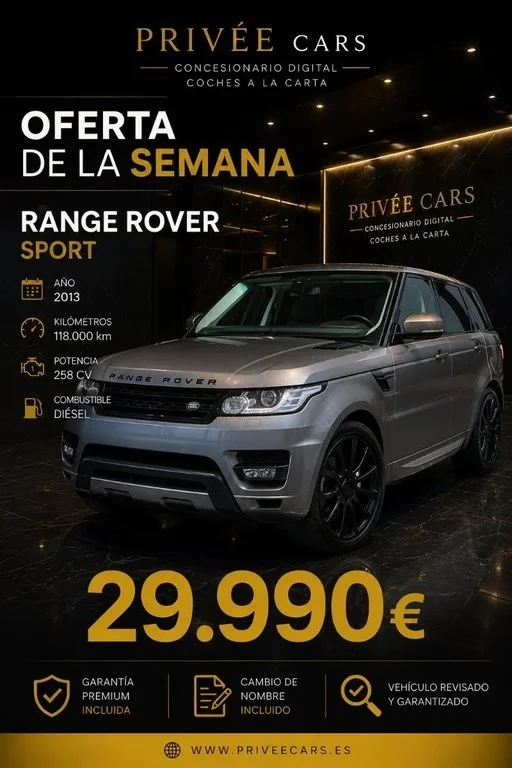 LAND-ROVER Range Rover Sport 3.0 SDV6 255 HSE Black 5p Aut. MY13