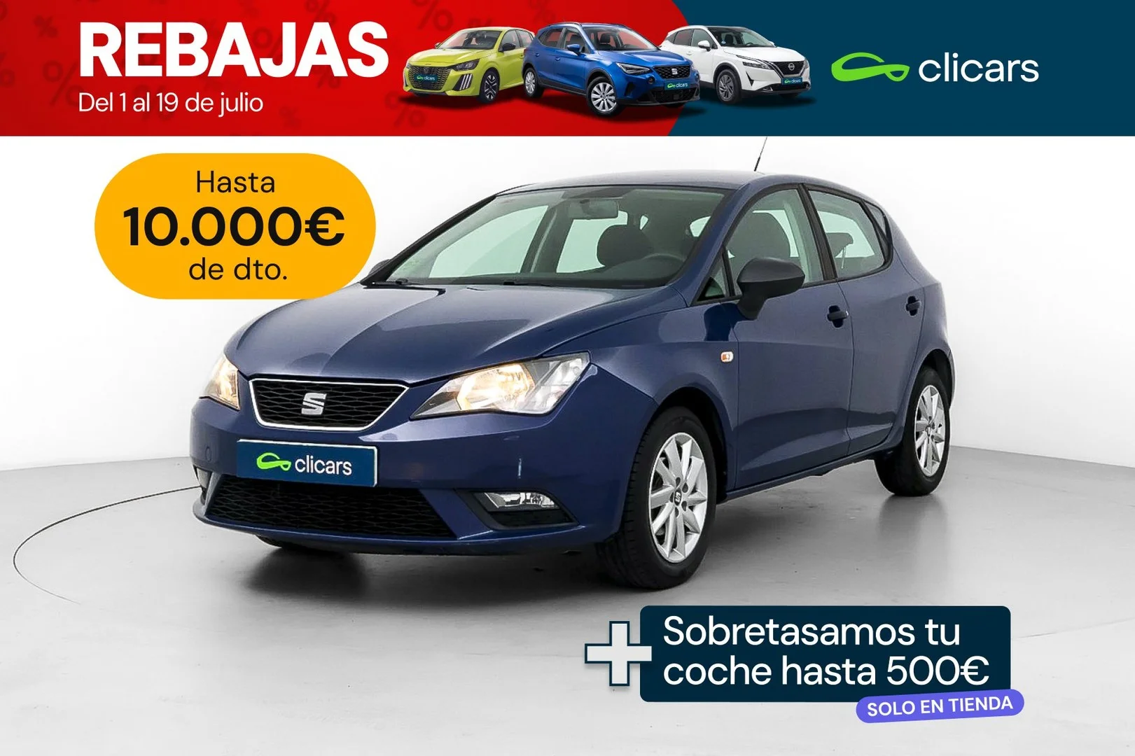 SEAT Ibiza Ibiza 1.0 Reference 75