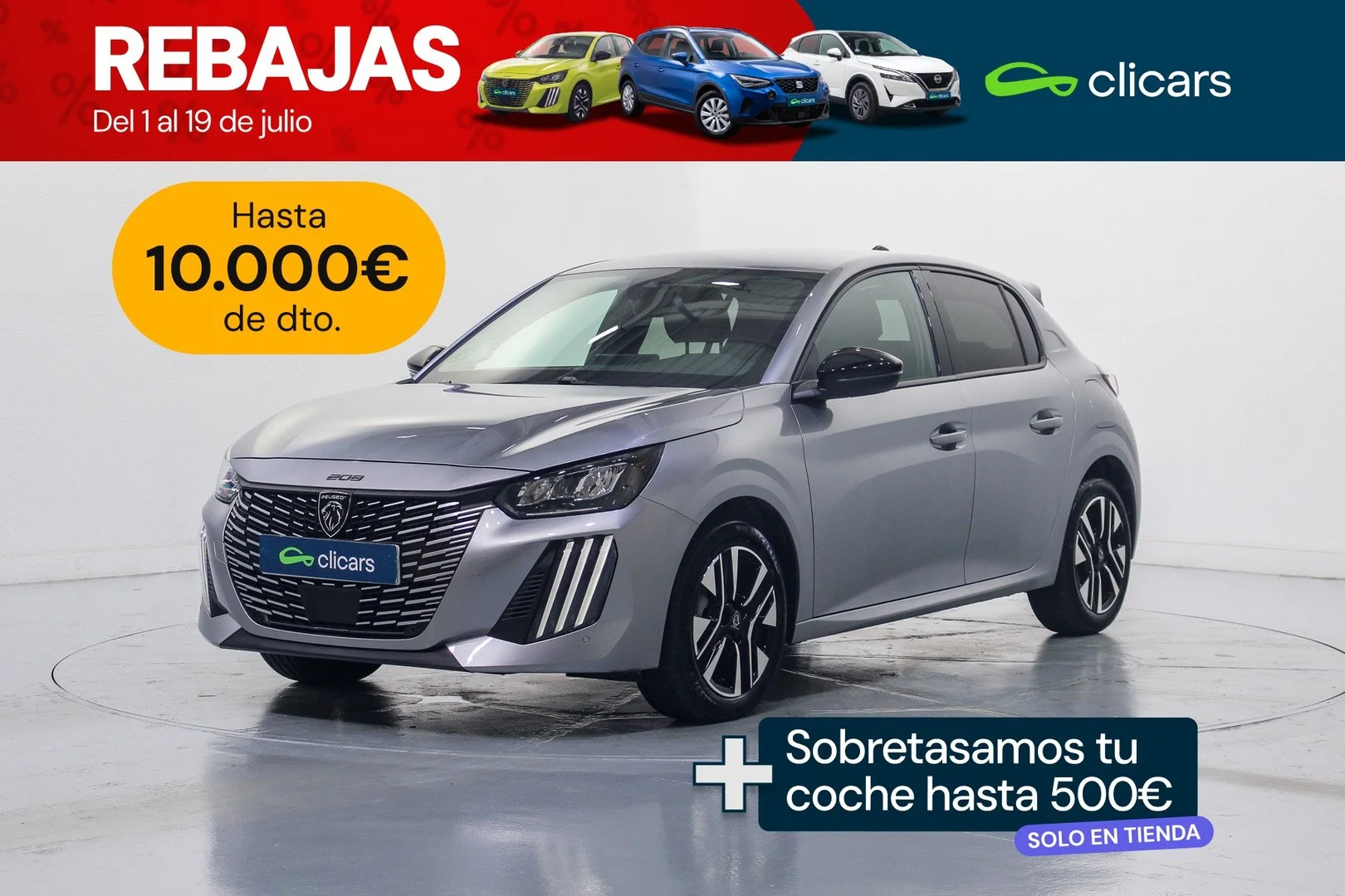 PEUGEOT 208 208 1.2 Hybrid Allure e-DCS6 100