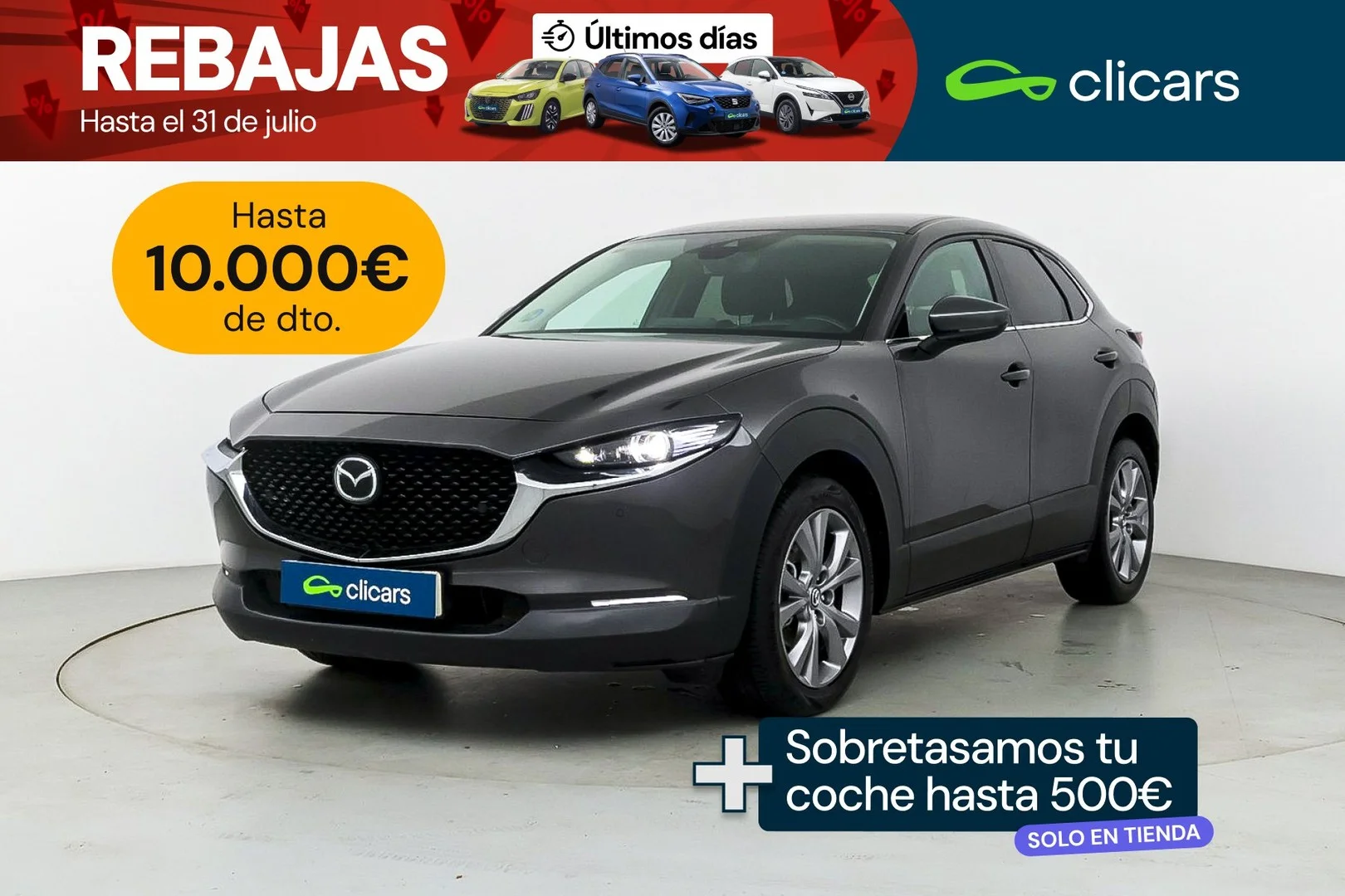 MAZDA CX-30 CX-30 2.0 Skyactiv-G Zenith 2WD Aut. 90kW
