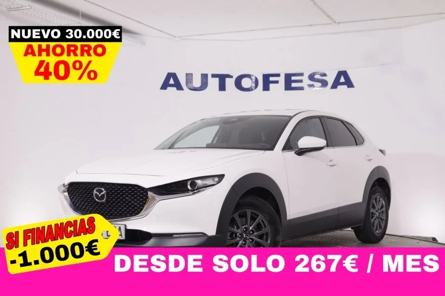 MAZDA CX-30 2.0 e-SKYACTIVG MHEV PRIME LINE 122CV 5P # IVA DEDUCIBLE,NAVY,CAMARA TRASERA,PARKTRONIC,FAROS LED,