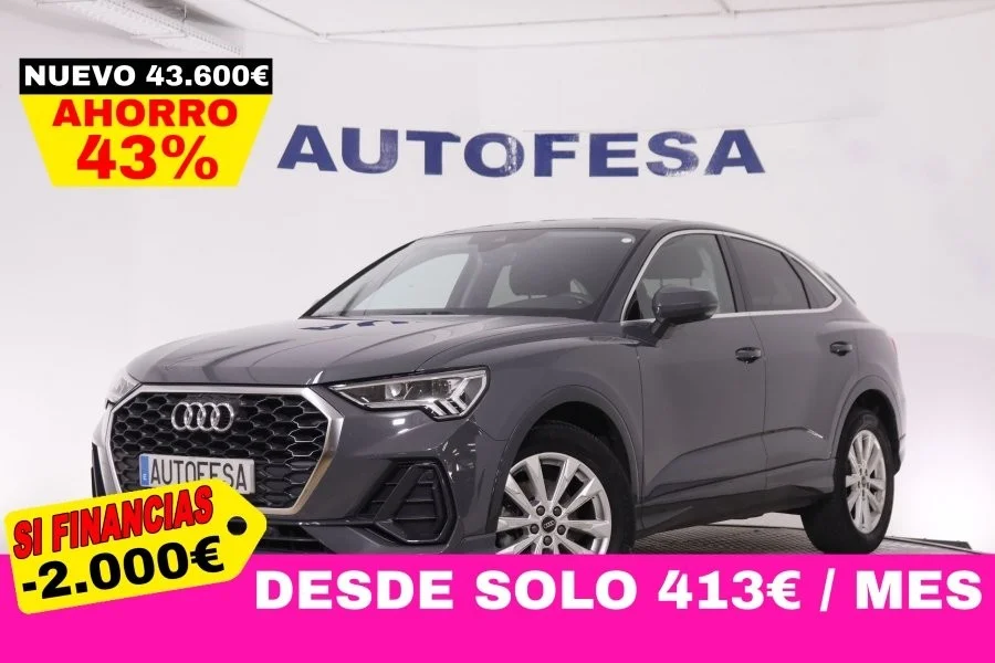 AUDI Q3 SPORTBACK 35 TDI 150CV 5P # IVA DEDUCIBLE,PARKTRONIC,CAMARA TRASERA