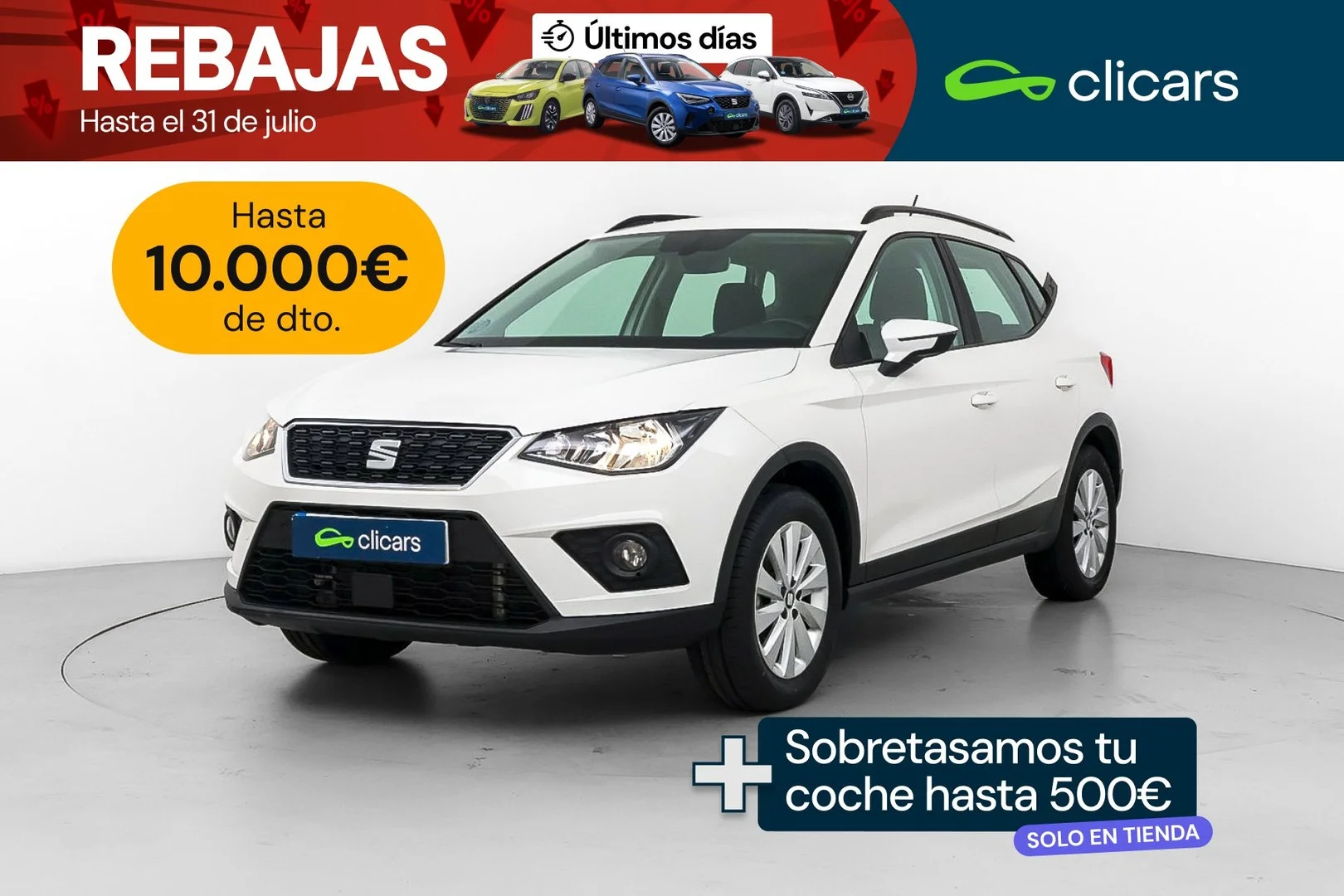 SEAT Arona Arona 1.0 TGI S&S Style 90