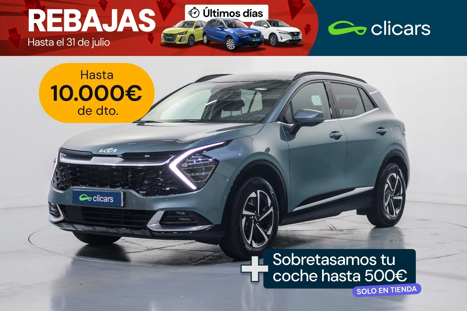 KIA Sportage 1.6 T-GDi PHEV Tech 17" 4x4 252