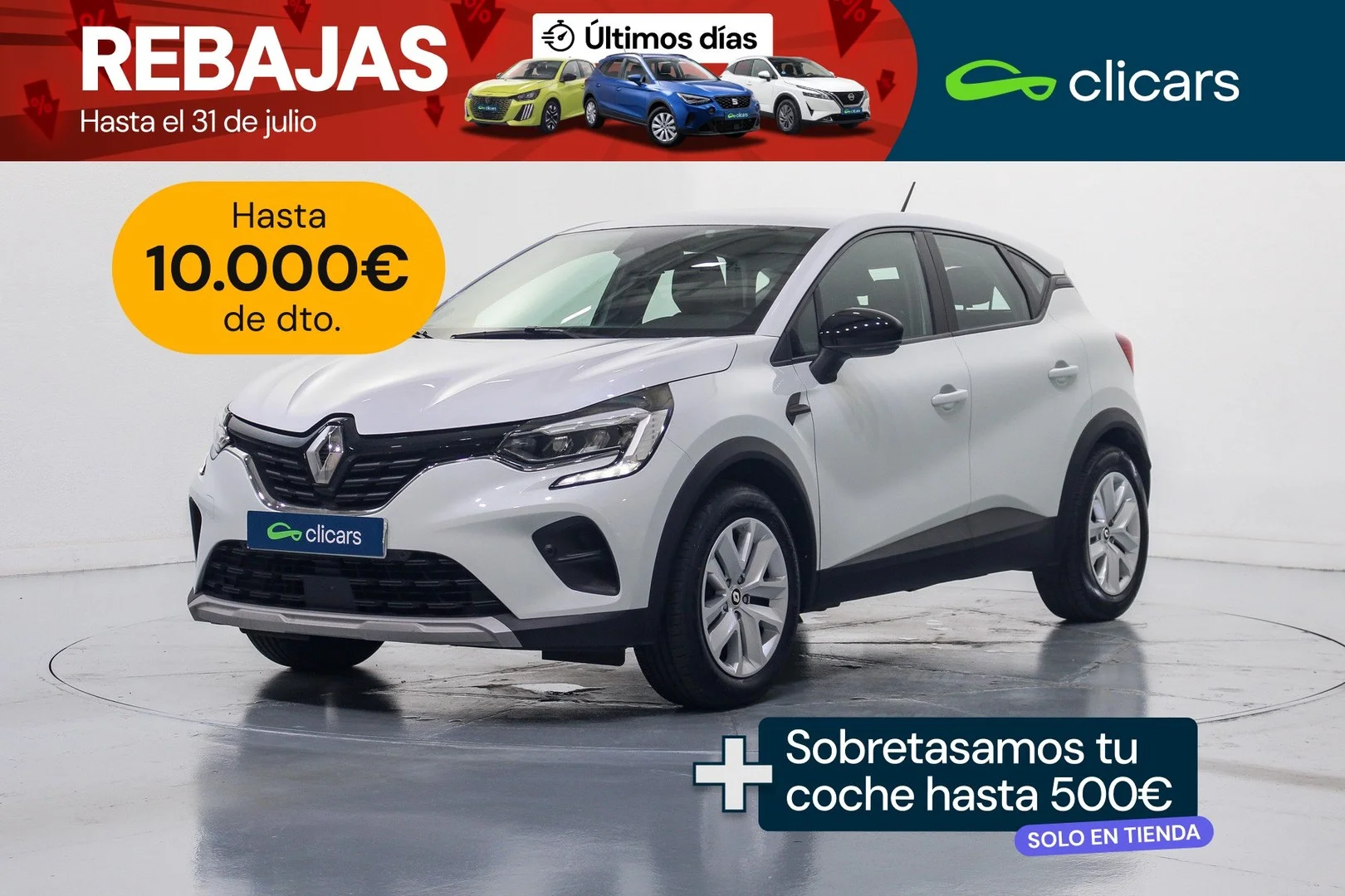 RENAULT Captur Captur E-TECH Híbrido Evolution 105kW