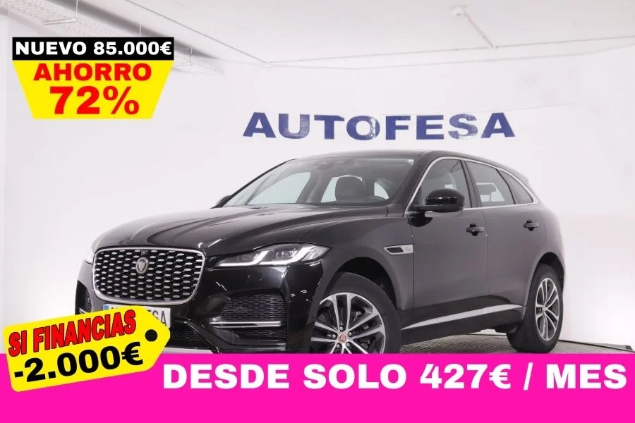 JAGUAR F-Pace 2.0D I4 AWD AUTO MHEV S 204CV 5P # IVA DEDUCIBLE,NAVY,CUERO,PARKTRONIC