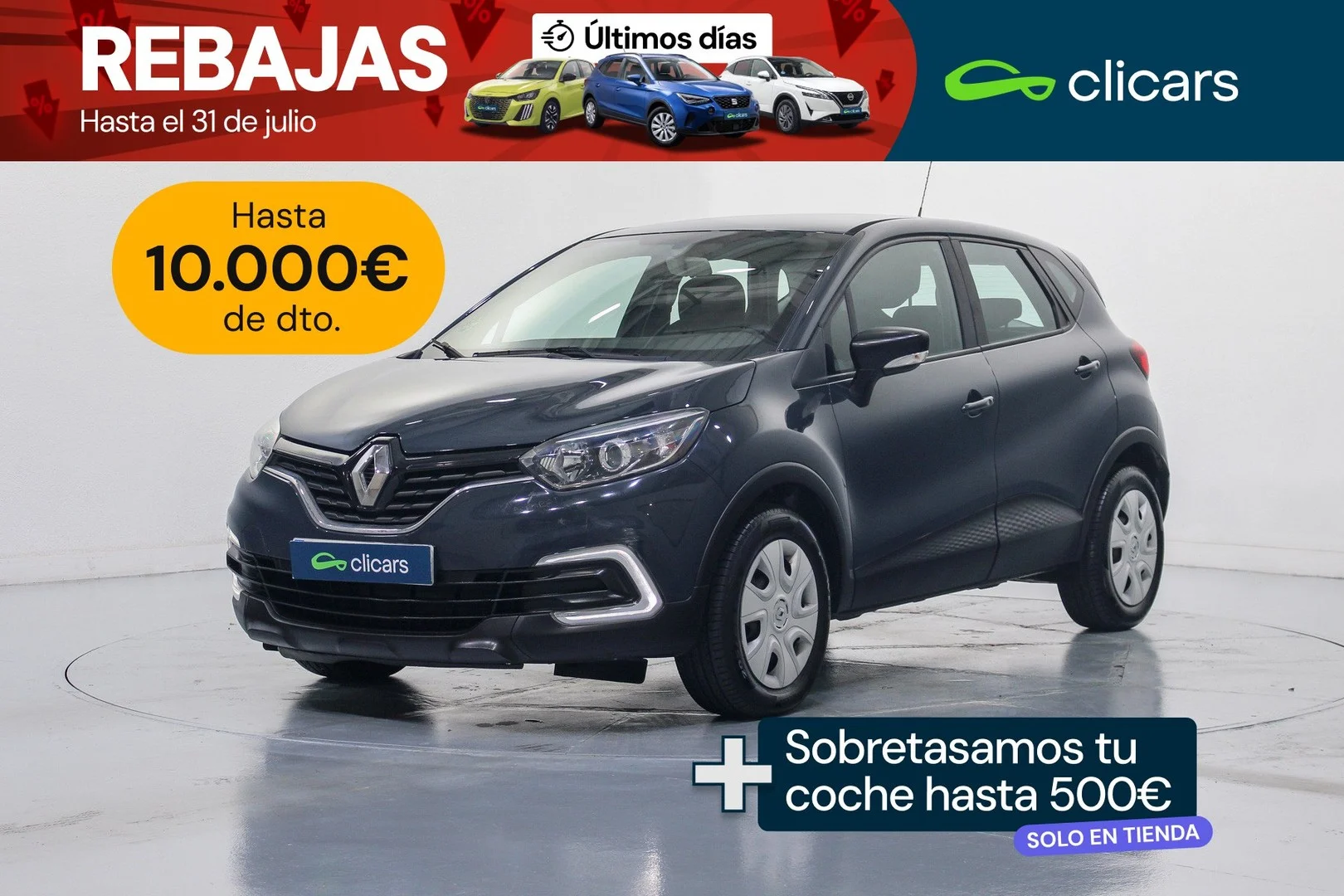 RENAULT Captur Captur 1.5dCi Energy eco2 Life 66kW