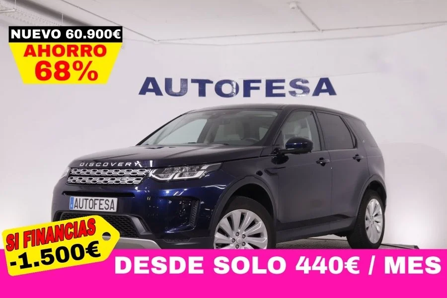 LAND-ROVER Discovery Sport DISCOVERY SPORT 2.0D MHEV 150CV HSE LUXURY AUTO AWD 5P # TECHO PANORAMICO ,NAVY,PARKTORNIC,CAMARA TRASERA