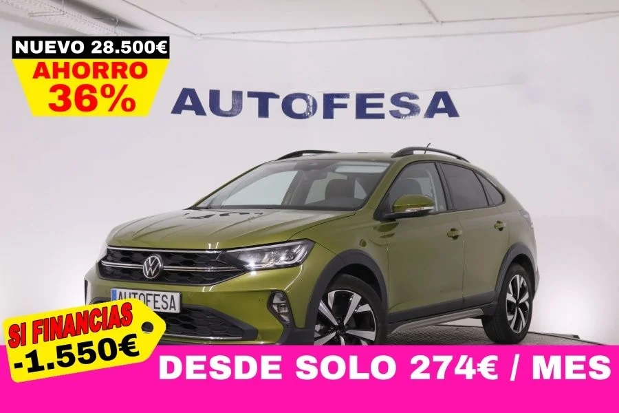 VOLKSWAGEN Taigo TAIGO 1.0 TSI MAS 115CV 5P # GARANTIA FAB 03/2027,IVA DEDUCIBLE,CAMARA TRASERA,PARKTRONIC