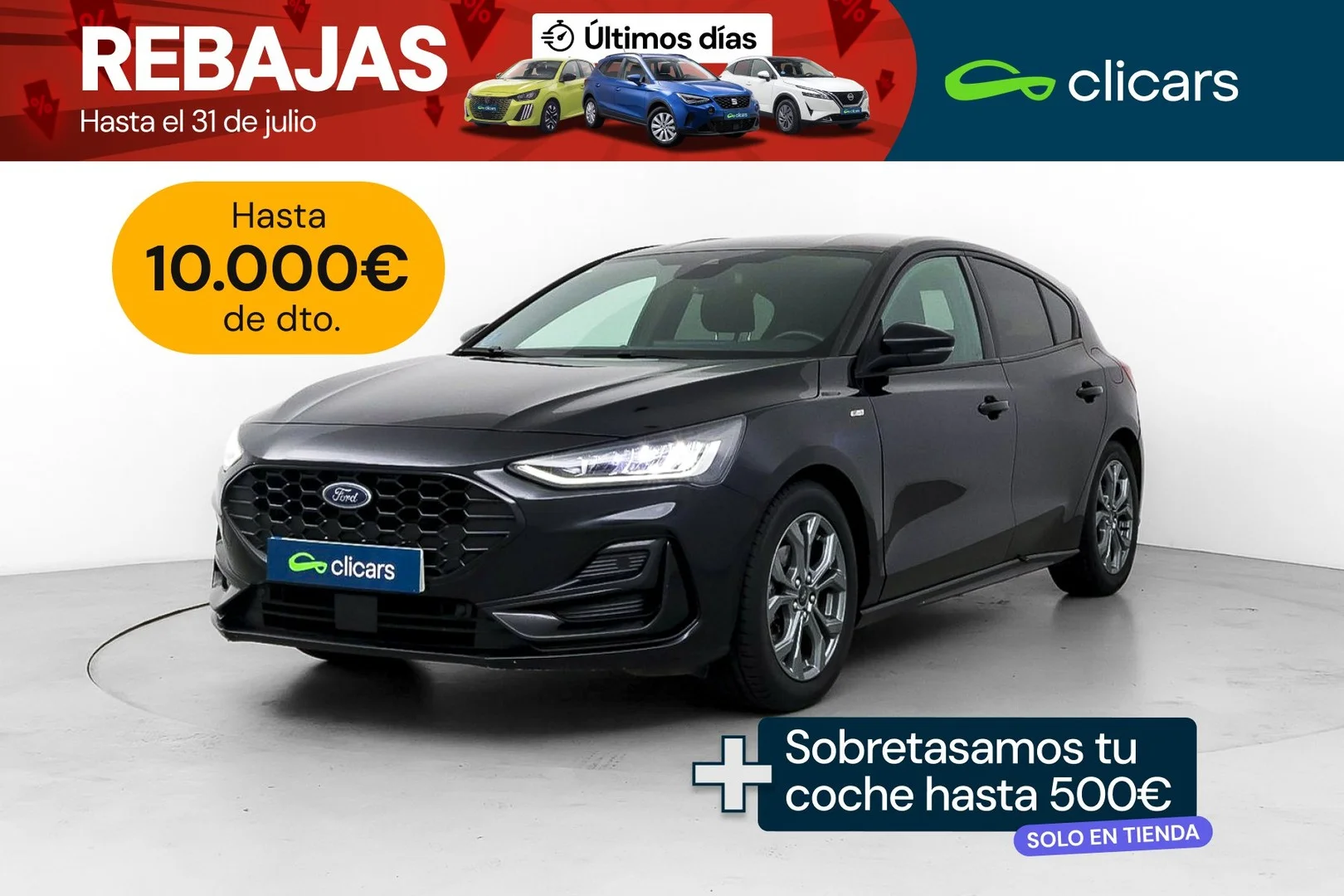 FORD Focus Focus 1.0 Ecoboost MHEV ST-Line 155