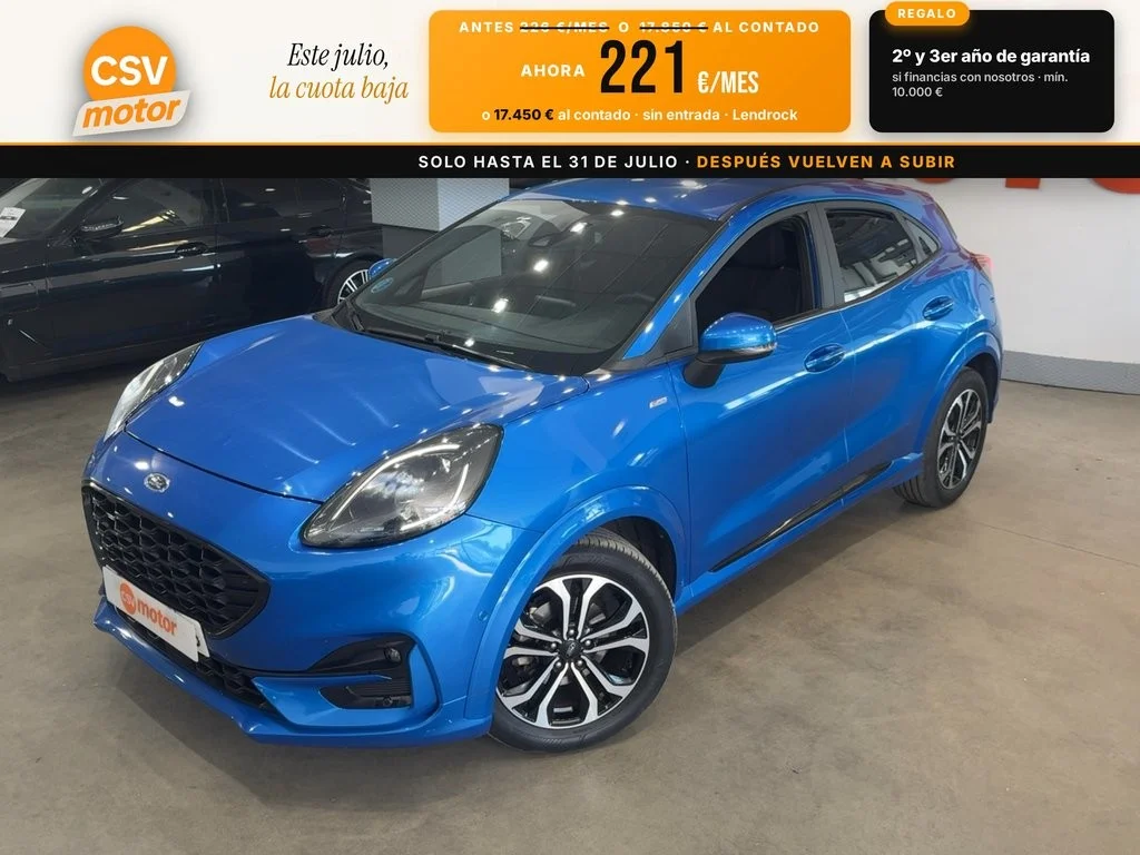 FORD Puma 1.0 ECOBOOST 125CV STLINE MHEV