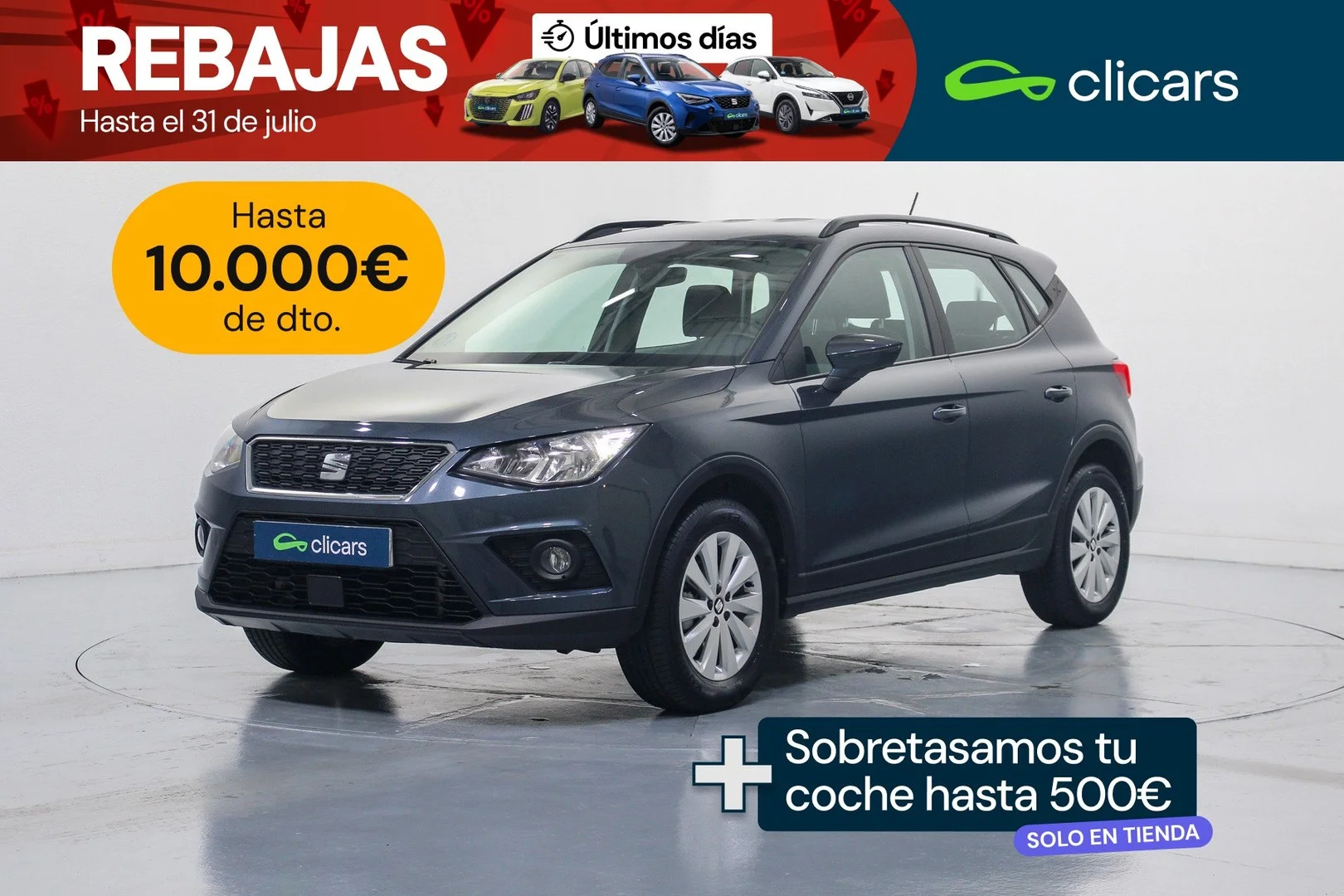 SEAT Arona Arona 1.0 TGI S&S Style 90