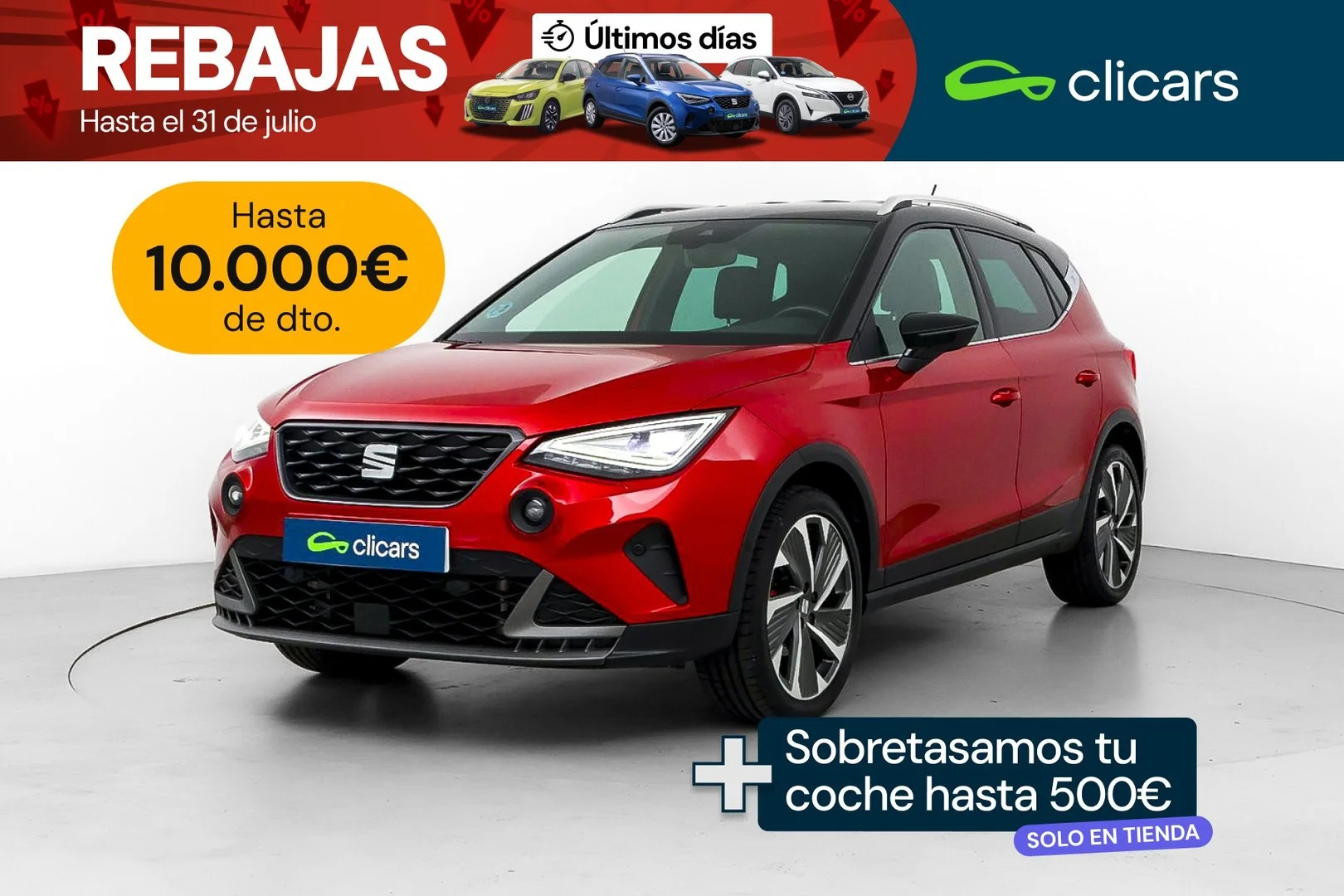 SEAT Arona Arona 1.0 TSI S&S FR DSG7 XM 110
