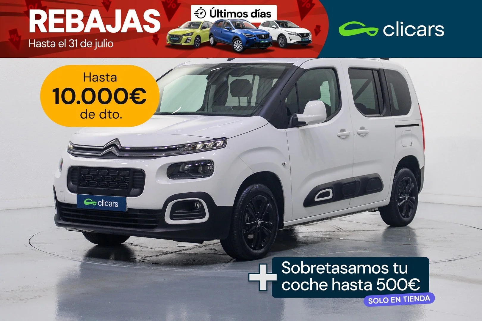 CITROEN Berlingo M1 Berlingo BlueHDi S&S Talla M Feel Pack 100