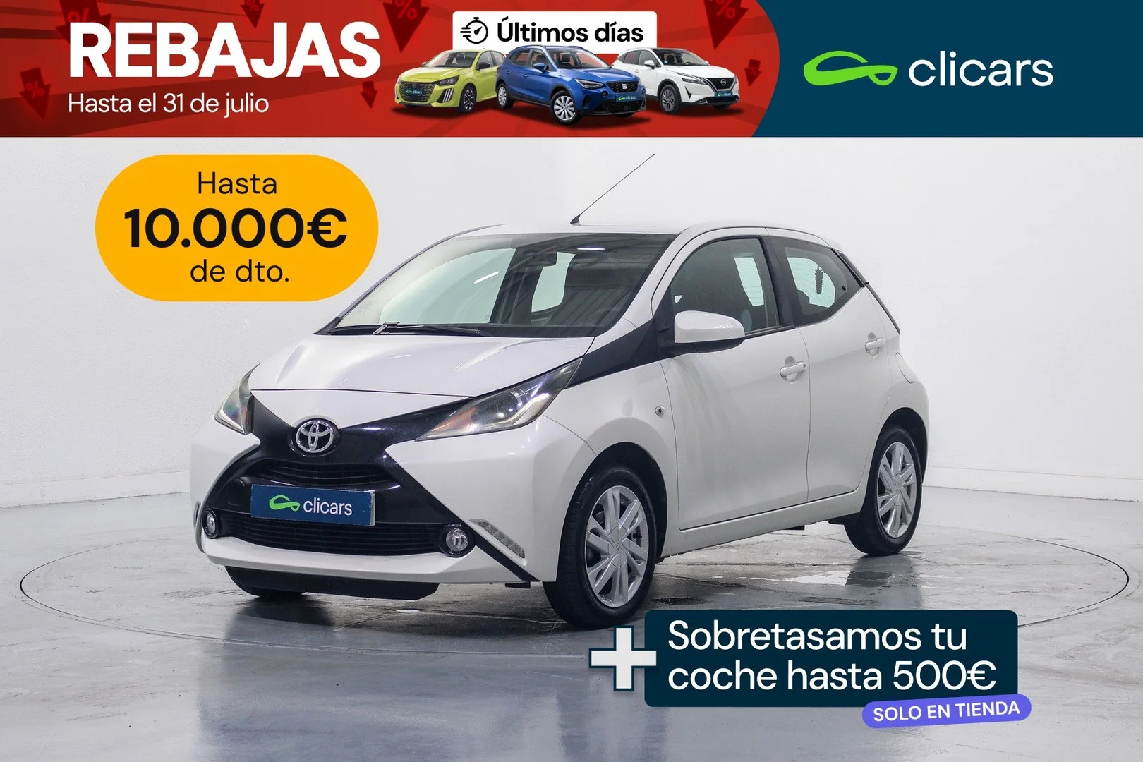 TOYOTA Aygo Aygo 1.0 VVT-i x-play