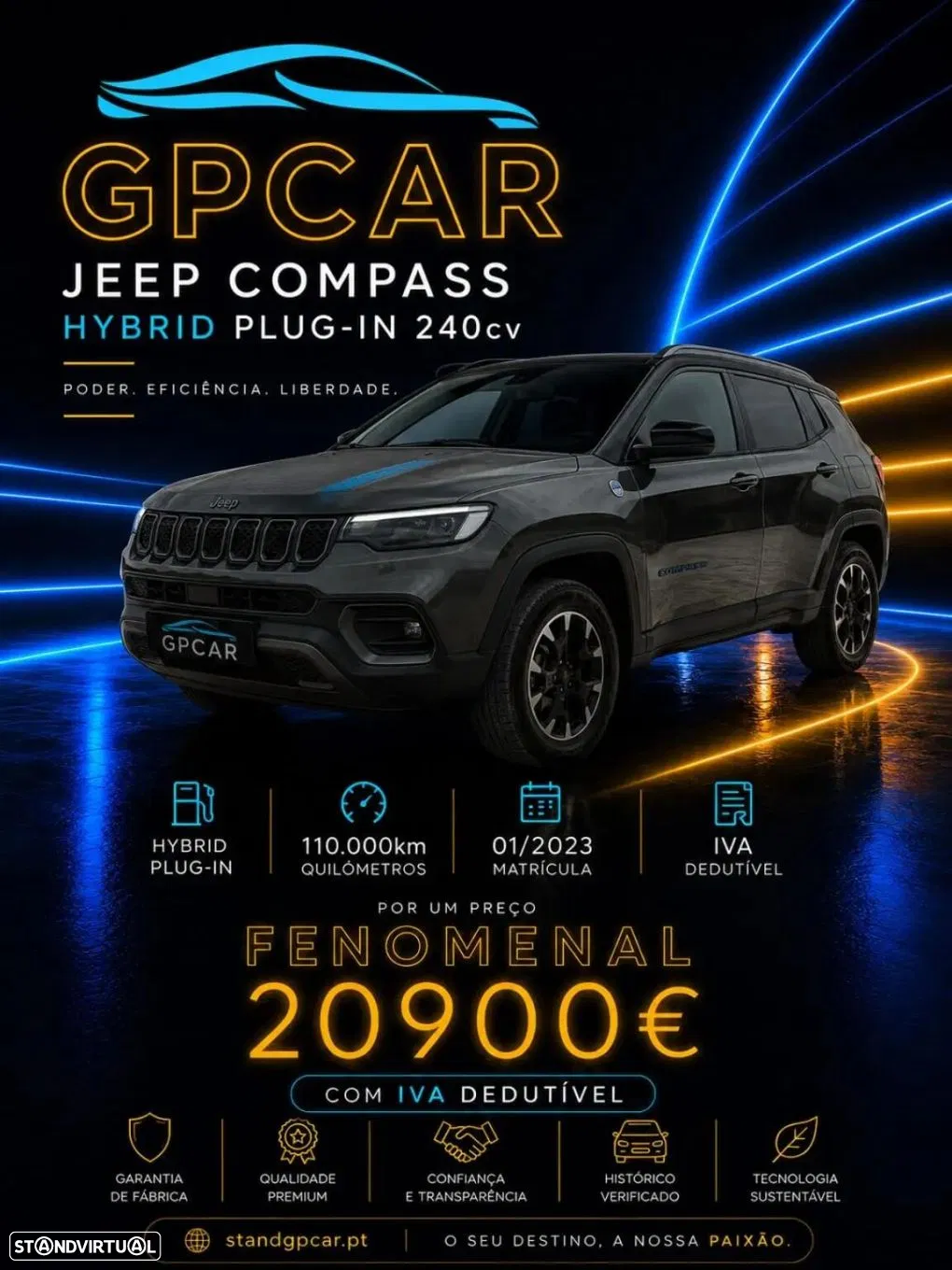 Jeep Compass 1.3 T-GDI 4xe Auto Trailhawk