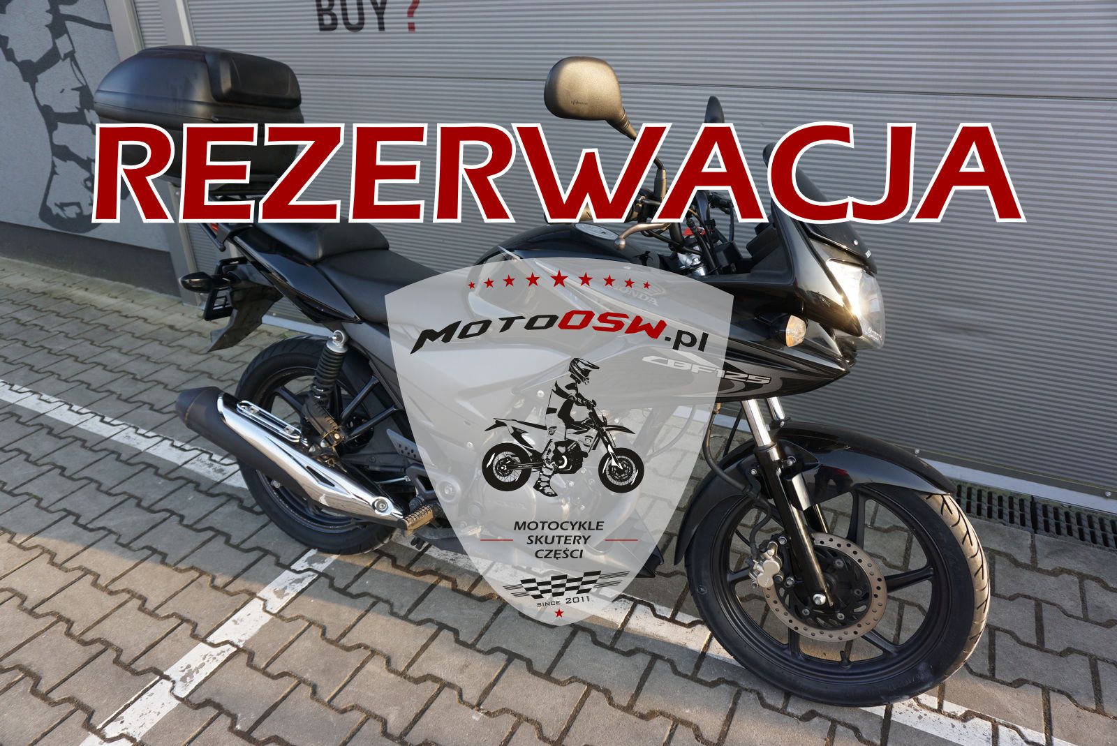 Honda CBF 125 + KUFER | REZERWACJA