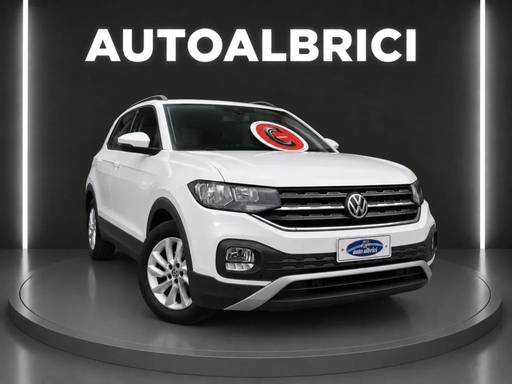 VOLKSWAGEN T-Cross 1.0 TSI 95 CV LIFE usato Benzina Bianco pastello