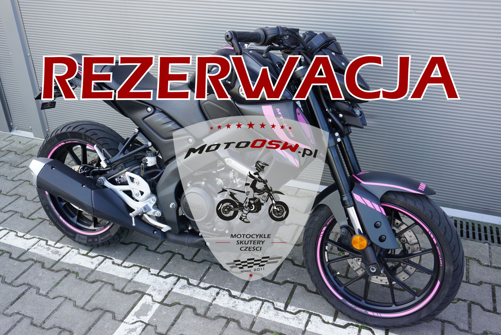 Yamaha MT 125 PINK | REZERWACJA