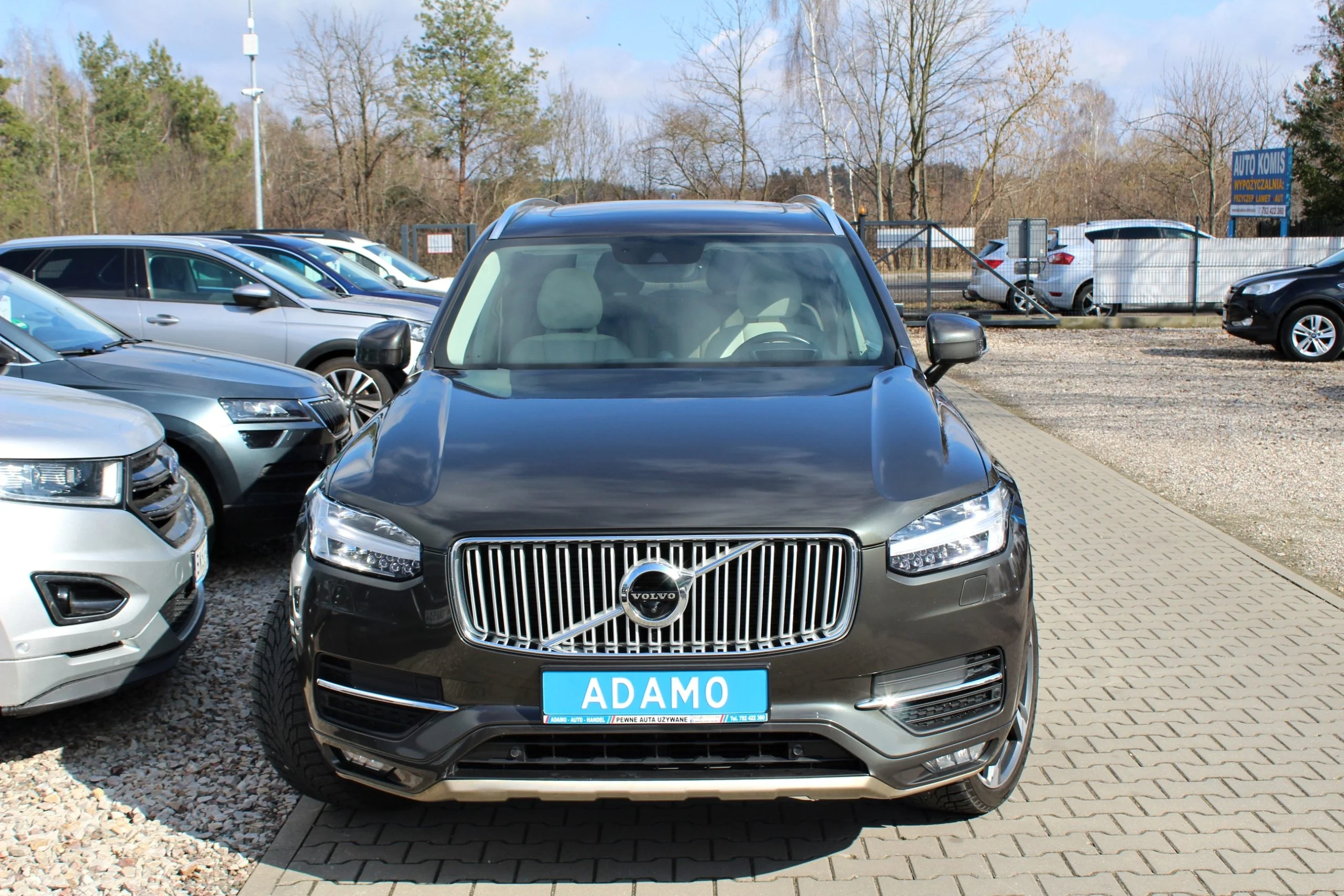 Volvo XC90 T6. Polestar. Inscription.