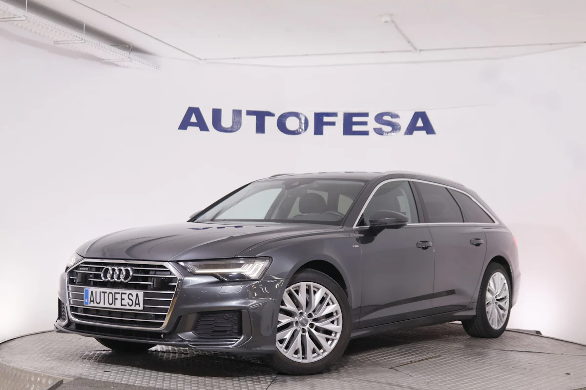 Audi A6 AVANT 45 TDI QUATTRO TIPTRONIC SPORT S-LINE 231CV 5P # NAVY,PARKTRONIC,FAROS LED,