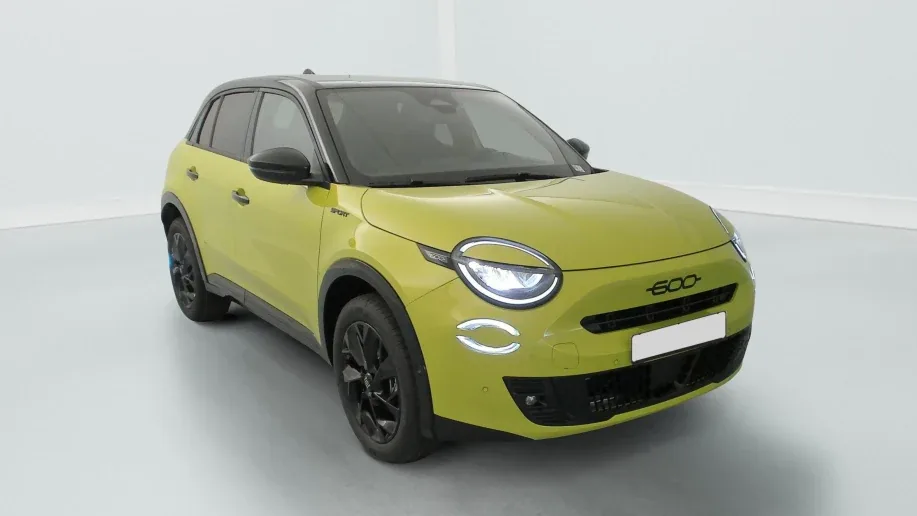 Fiat 600 T-Gen 3 1.2 Hybrid 145ch eDCT6 Sport Zéro km immatriculé