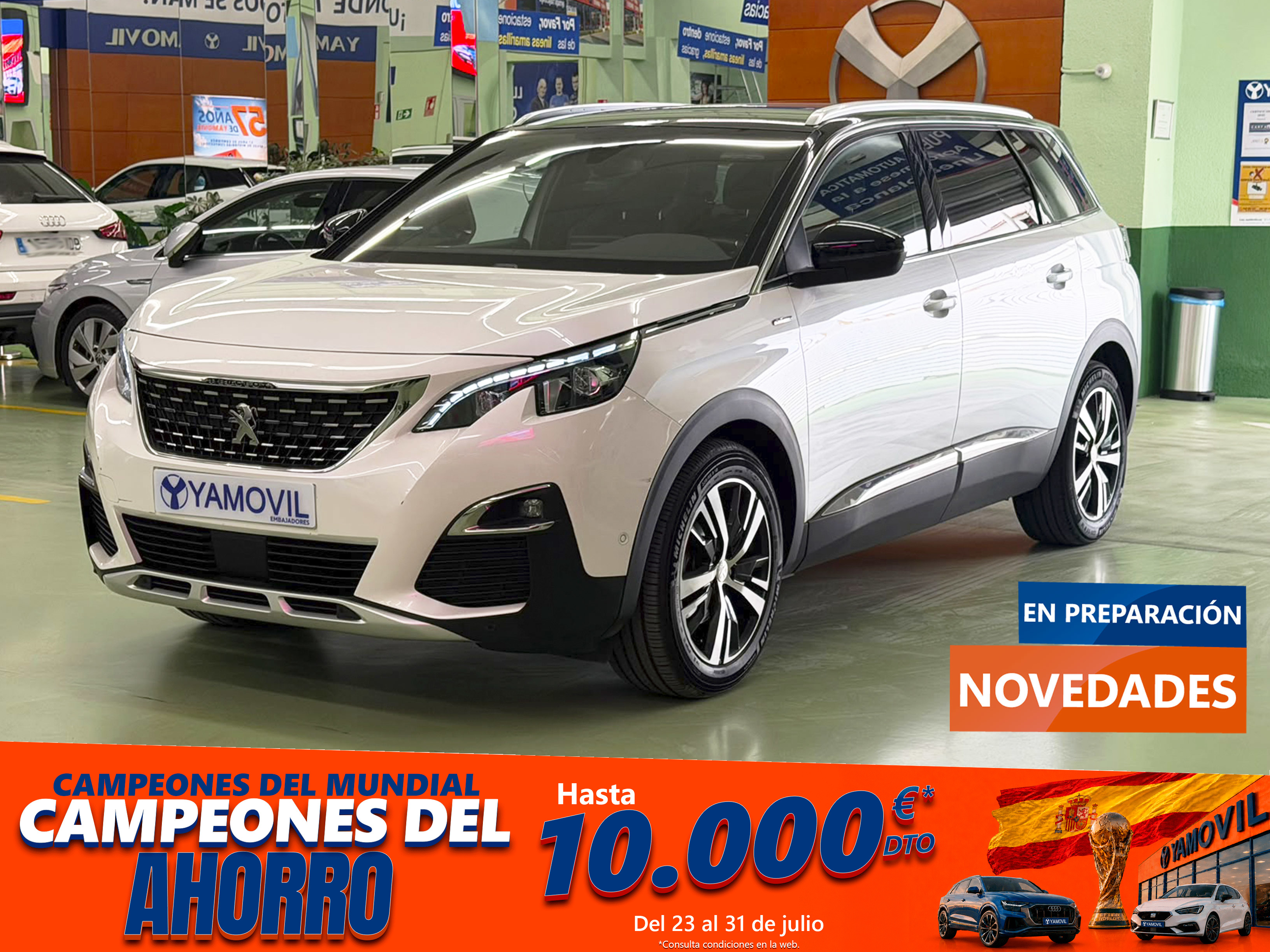 Peugeot 5008 BlueHDI GT Line SANDS 96 kW (130 CV)