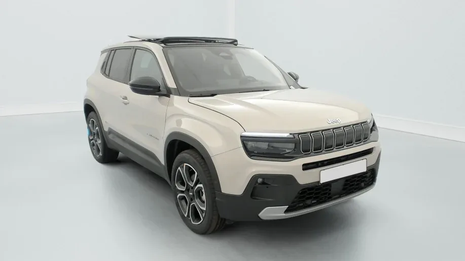Jeep Avenger 1.2 Turbo T3 110 ch e-Hybrid BVR6 Summit Zéro km immatriculé