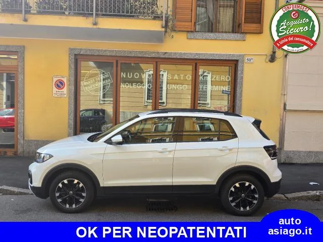 VOLKSWAGEN T-Cross 1.0 TSI Style BMT usato Benzina Bianco