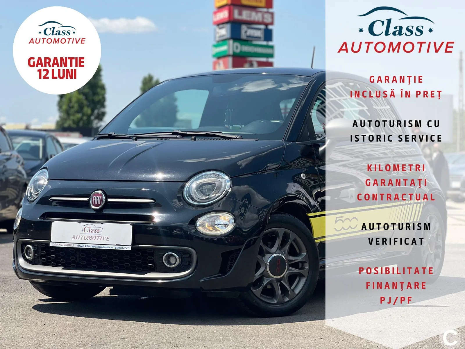 Fiat 500 1.2 Benzină 69 CP - Automat