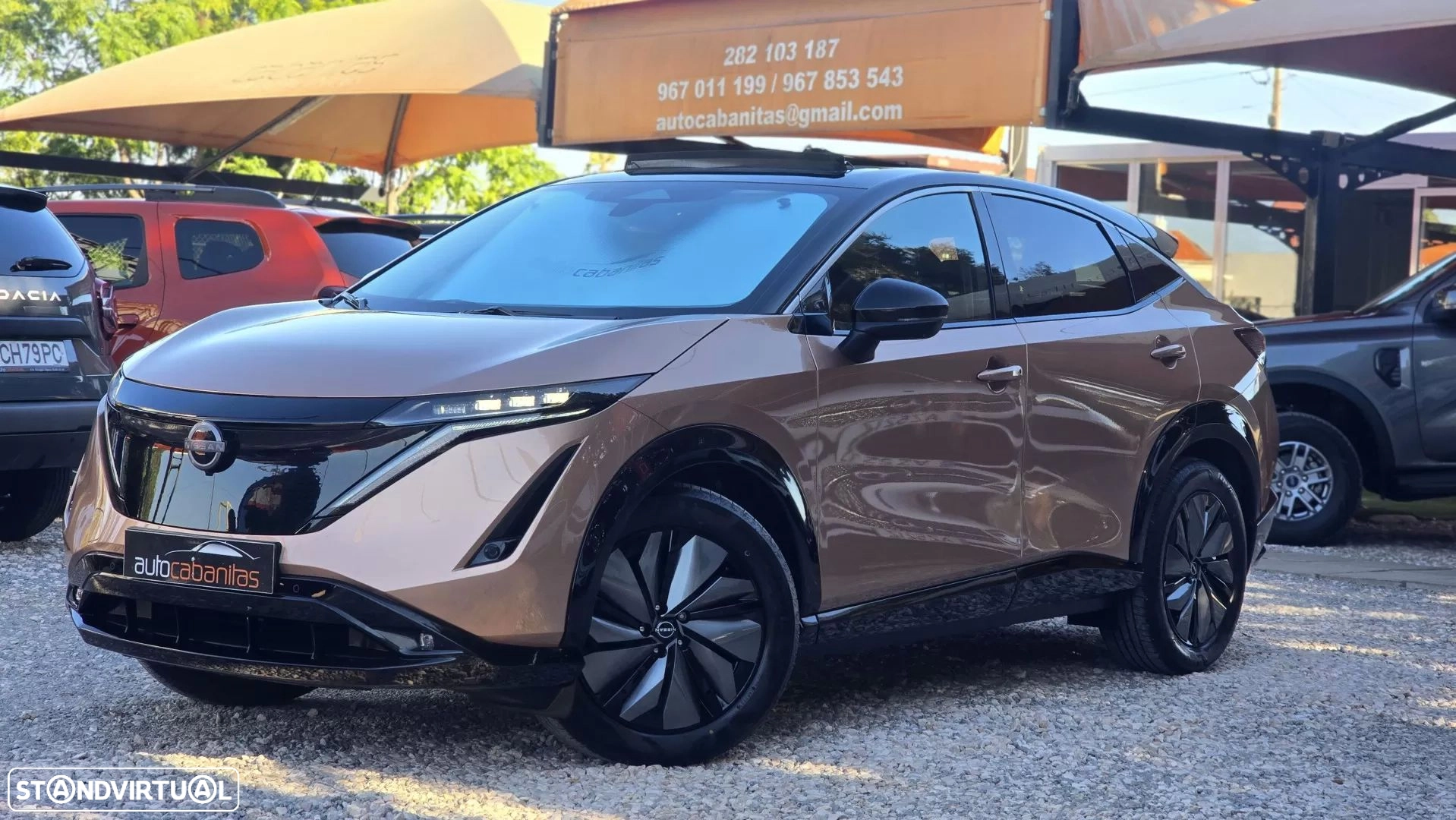 Nissan Ariya 63 kWh Advance Carr. 22kW + Teto Panorâmico