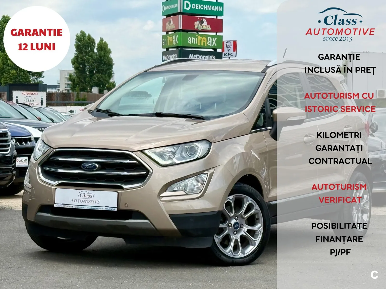 Ford EcoSport 1.0 Ecoboost Titanium 125 CP - Cutie AUTOMATA